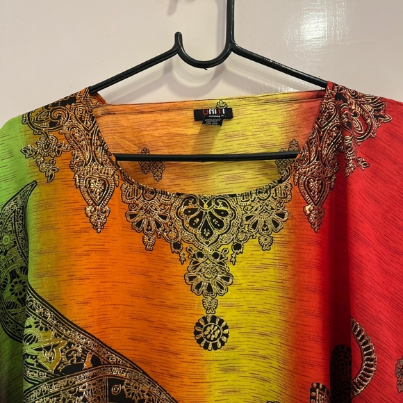 Beautiful colorful kaftan - Picture 8 of 12